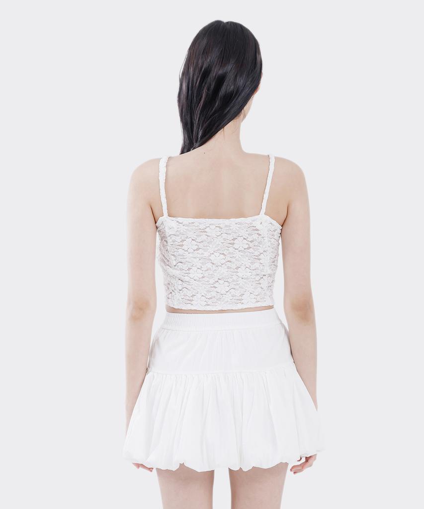 TEENYTIGER Jeogori Bustier White