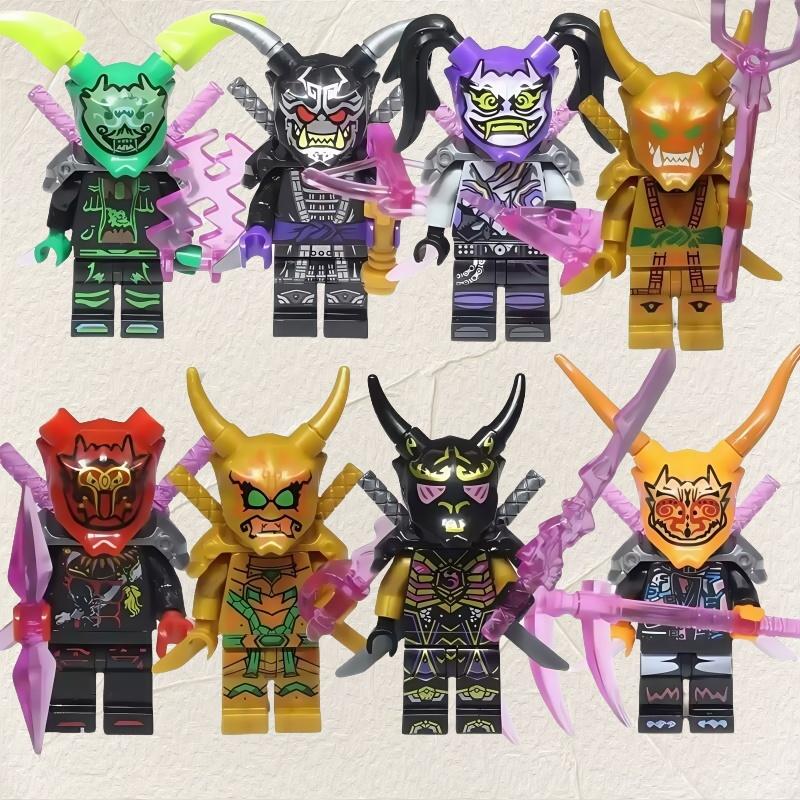 Minifigurky Panenky Stavební kostky Zane Nya Garmadon Arin Stavební kostky Mini figurky Sestavitelné hračky Model pro děti Dárek