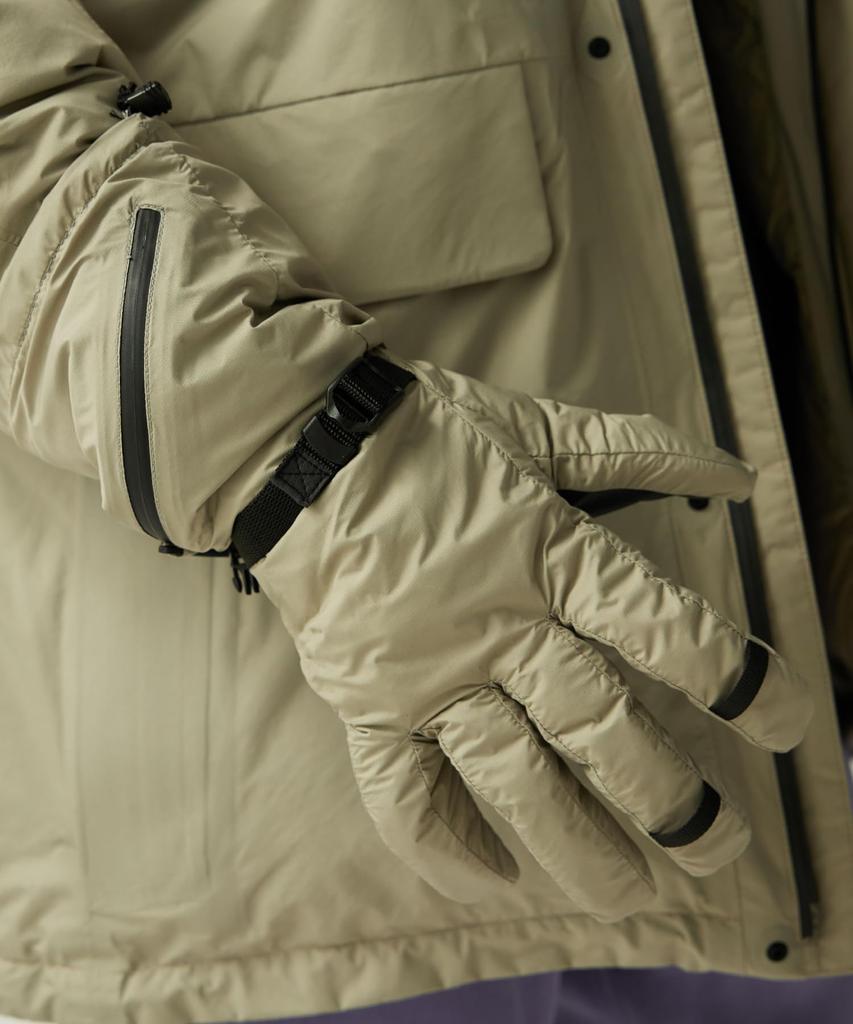 Snow Peak Gloves and GREIGE 2 GORE-TEX AC-25AU020, Men's Women's,