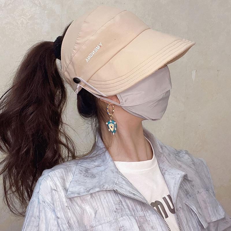 

Летняя шляпа от солнца с буквами, шляпа от солнца, шляпа рыбака с пустым верхом, шляпа от солнца для женщин хаки