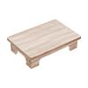 Tavolino Basso in Legno Minimalista Tavolino da Tè Tatami Tavolino Ausiliario Piccolo da Interno per Casa e Soggiorno