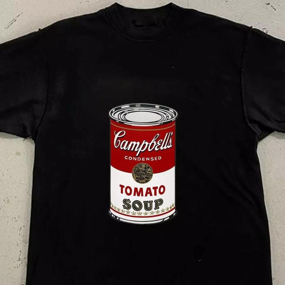 Andy Warhol - Photoprint Art Pop Artwork T Shirt - Vintage Art Tee - 90s XXL