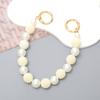 Pearls Chain Strap Short Purse Chain Replacement Pearls Handle Strap Beaded Purse Chains for Purse Handbag Wallet Phone