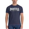 T-shirt Bianca Uomo Donna Logo Band Musicale T-shirt Harajuku Pantera T-shirt da Spiaggia Streetwear Casual Abbigliamento in Cotone Regalo