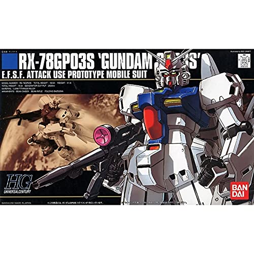 

HGUC 1/144 RX-78GP03S Gundam GP03S Stamen (Mobile Suit Gundam 0083 STARDUST MEMORY)