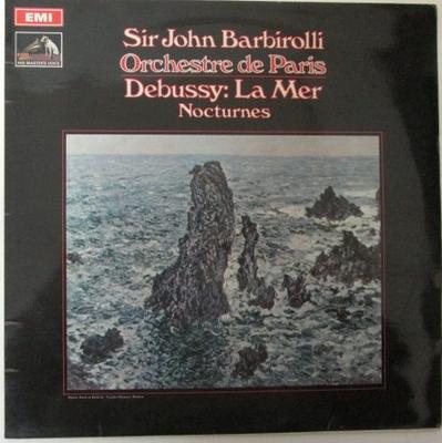 Płyta LP CLAUDE DEBUSSY, SIR JOHN BARBIROLLI - La Mer / Nokturny ASD2442 His Master's Vo 1969 UK Klasyczna Używana