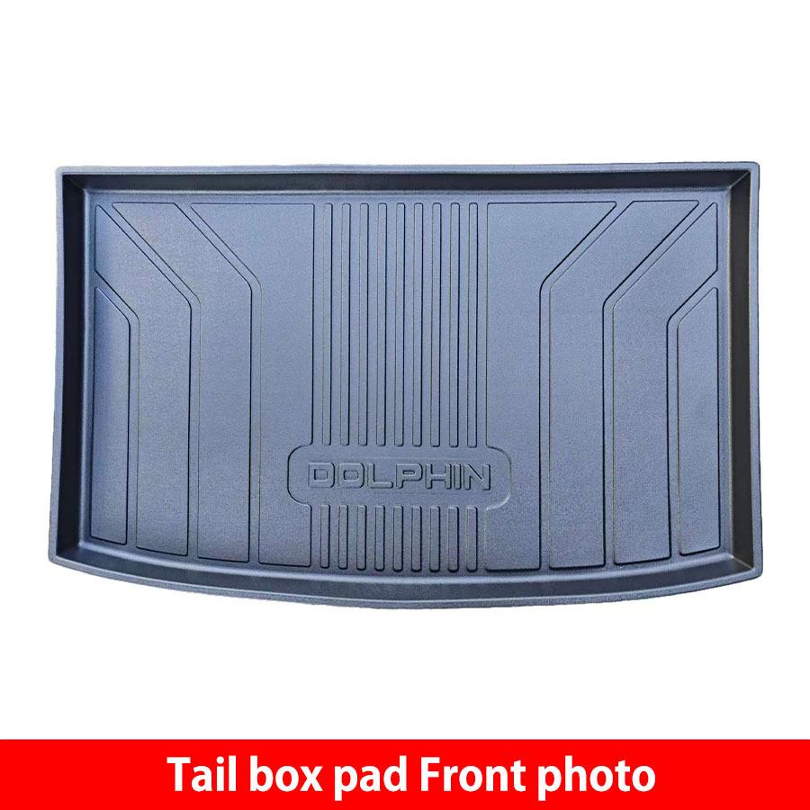 Durable Waterproof TPE Trunk Mat for 23-25 BYD Dolphin: Eco-friendly Interior Upgrade.