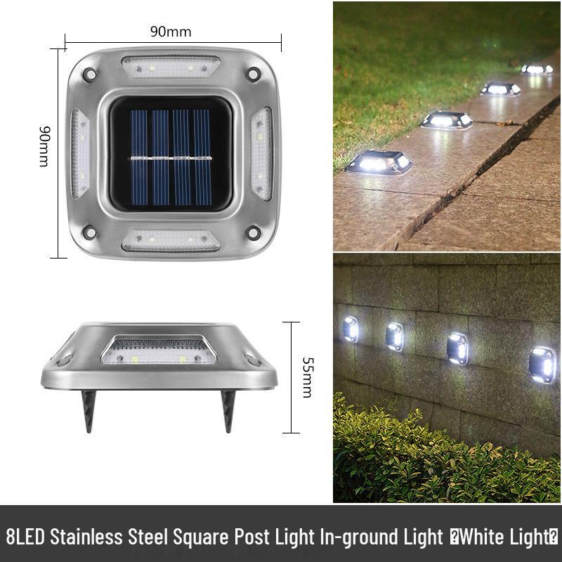 Waterproof Outdoor Solar Wall Lamp for Garden, Lawn, Villa, and Courtyard Décor Solar Courtyard Lamp