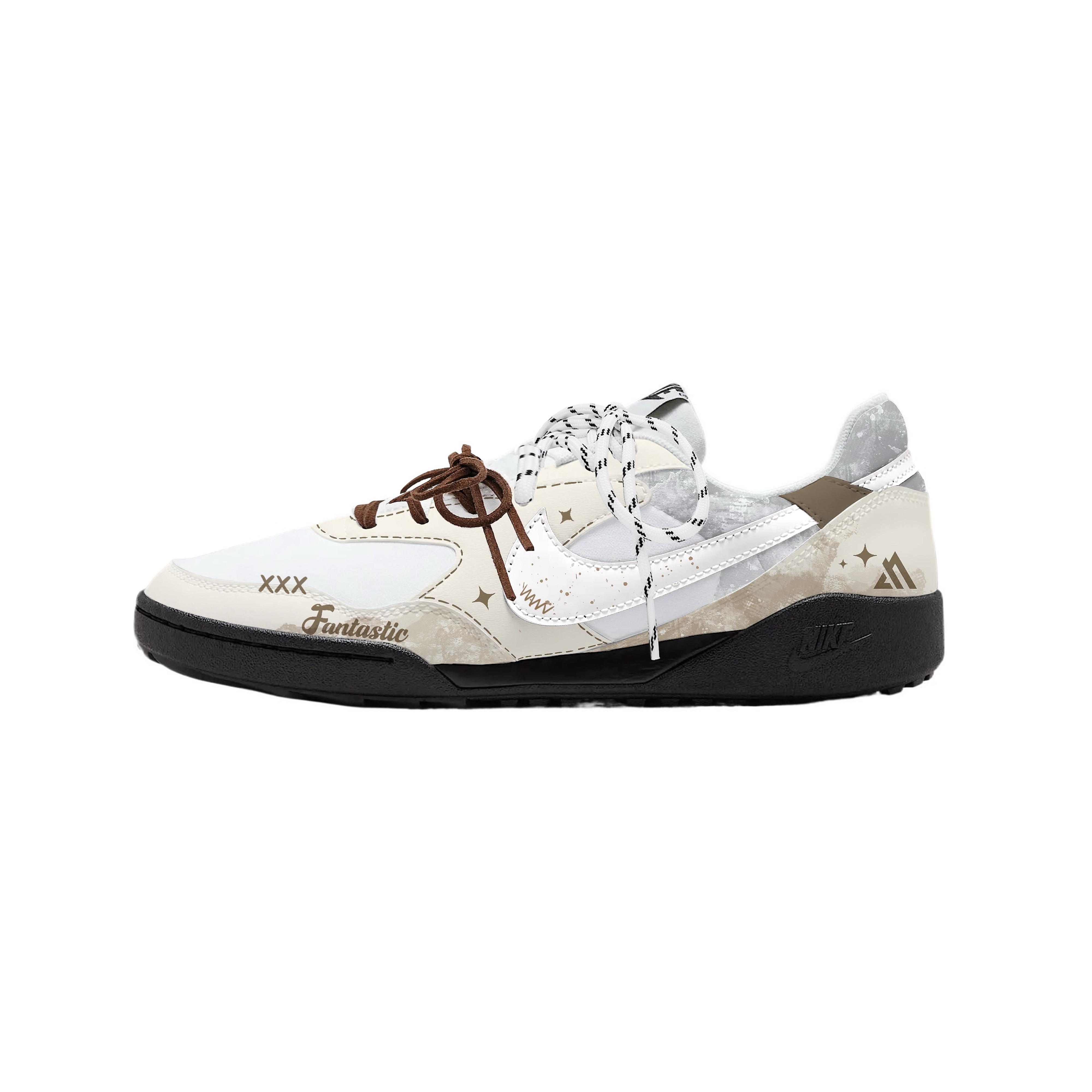 

Nike Terra Manta Mist Narrative Brown Casual Shoes Unisex White Brown HQ4502-100(Team861-) 35.5