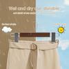 Pants Hangers with Adjustable Non-Slip Clips Anti-Rust Hanging Hook for Trouser Skirts Jeans Clothes Hangers