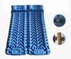 Portable Foot-Pump Inflatable Camping Mattress - Outdoor Tent Sleeping Pad