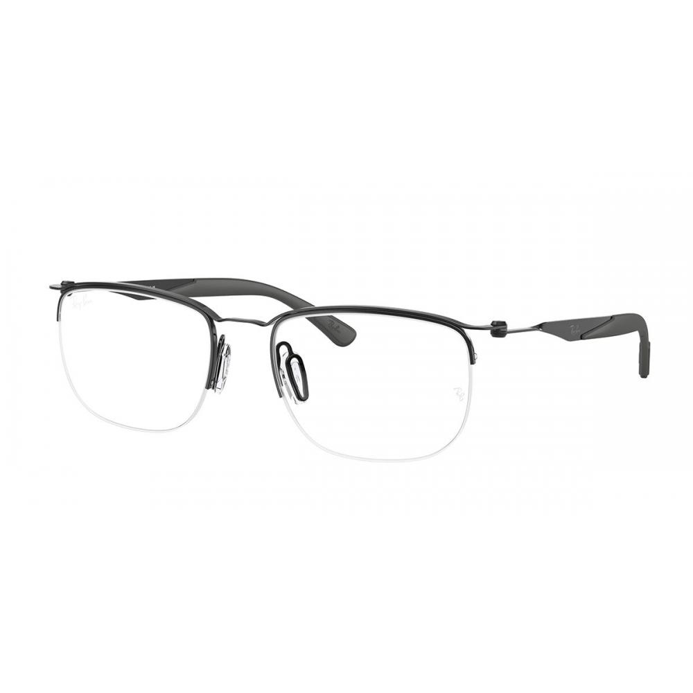 Ray Ban Unisex Eyeglasses Rx7552 3209 Black/52-19-140