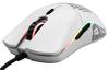 Glorious Model O Gaming 6 Programmable White Mouse, White, Wired, Lightweight, RGB, Buttons, USB, (58g)