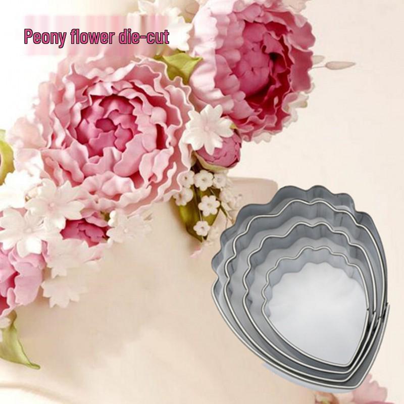 Petal Stainless Steel Cookie Cutter & Baking Molds Set