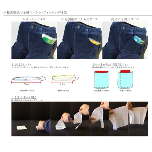 Bulk purchase childrens flushable pocket tissues 60-piece set cute animal pattern fish character-free educational can also be used studying English