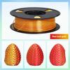 Silk Dual Color PLA Filament 1.75mm 3D Printer Bi-Color Filament 1kg (2.2lbs) PLA Silk 2 In 1 Colors PLA Filament