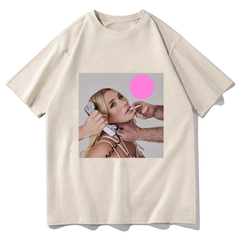 Singer Kesha Album 2026 Graphic T Shirt Unisex Women Hip Hop Fashion Short Sleeve Tshirts Summer Harajuku Oversized Cotton Tshirt