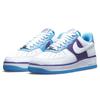 NBA x Nike Air Force 1 07 LV8 75 Aniversario - Lakers Zapatillas para Hombre Blanco Costa Campo-Púrpura DC8874-101