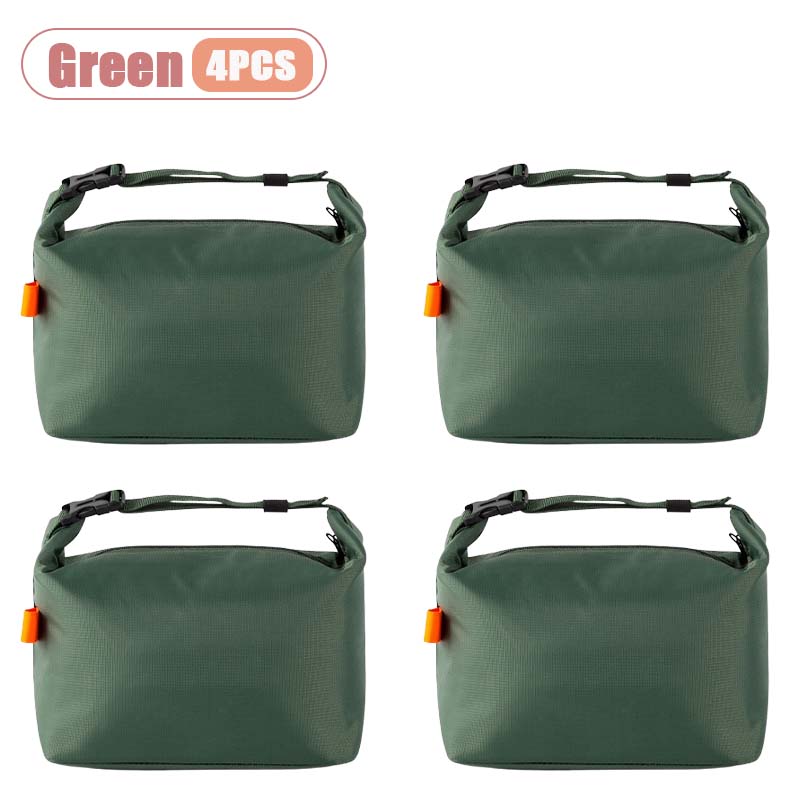 1-4PCS Large Insulated Lunch Bag Portable Food Tote for Office Meal Box Storage Reusable Thermal Cooler Bag for Work and School