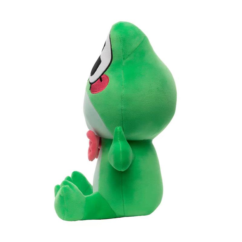 New Ribbit Frog Plush Anime Cute Green Frog Ribbet Peripherals Plush Toy Soft Collection Doll Cosplay Props Gift