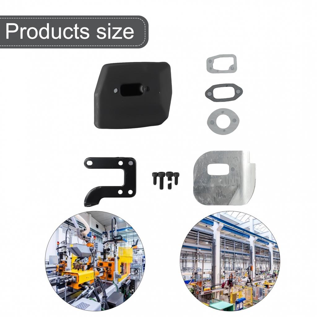 Pro Ported 61 268 272 272XP 268K 272S Sada deflektoru tlumiče výfuku