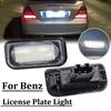 Car Canbus LED License Number Plate Light Assembly Replacement For Mercedes Benz C-class W203 R230 W209 C209 A209 SL