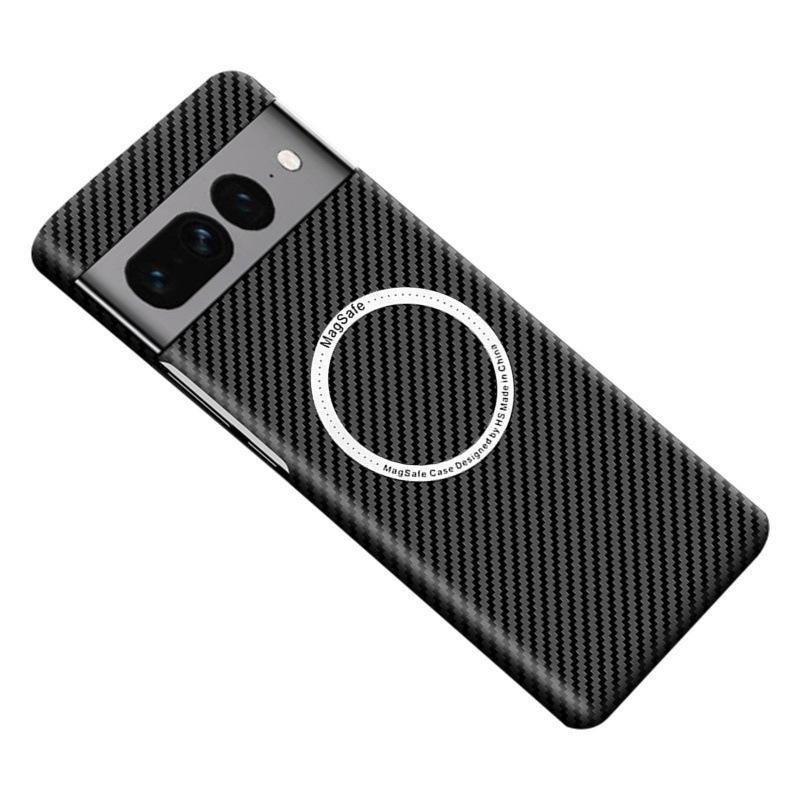 Google Pixel 7 Pro Magnetic Case: Wireless Charging & Carbon Fiber Protection for Pixel 7A