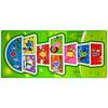 Large Floor Mat for Hopscotch Jumping Fun 200x90 Discs