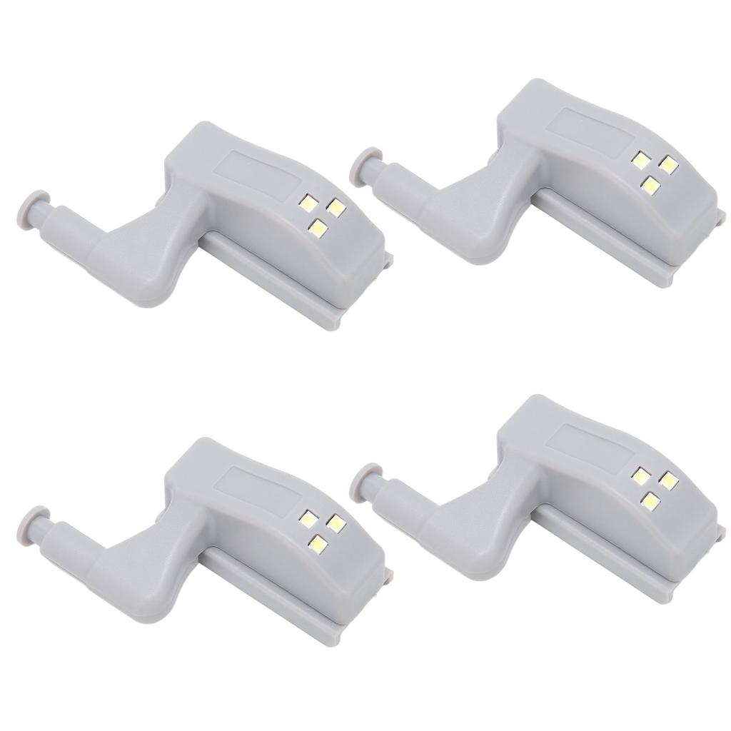 10 Sets Hinge LED Light High Brightness ABS Cabinet Hinge Light with 3 LED Lamp Beads Hinge Lights
