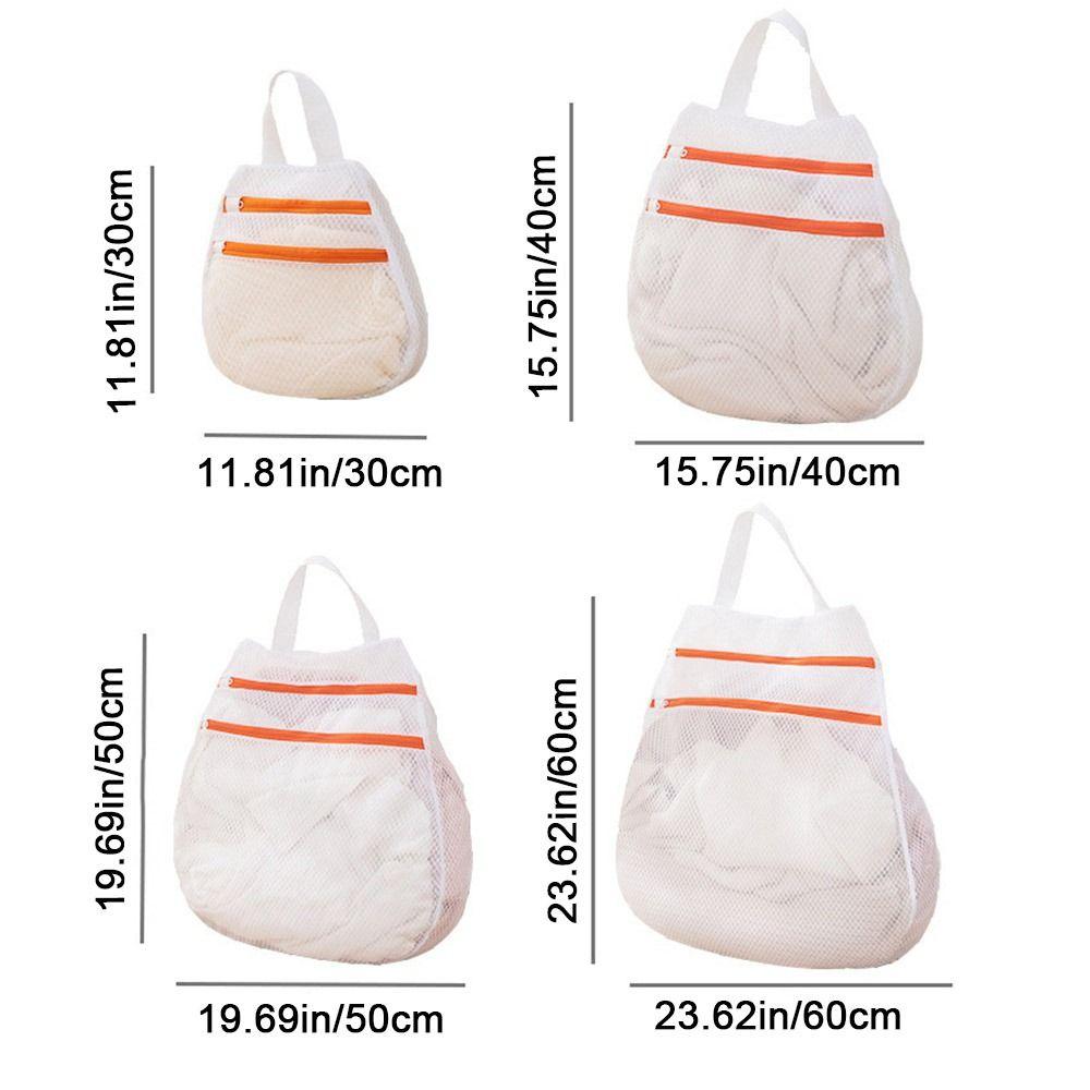 Anti-Deformation Laundry Wash Bags Double Layer Underwear Washing Bags Practical Mesh Bag for Home