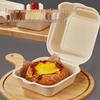 Disposable Bagasse Burger & Dessert Boxes