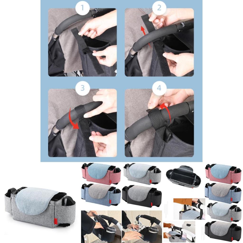 Yunmai Ionic Baby Stroller Hanging Bag Lpzw10, Grey, Black, Red, Blue