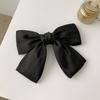 Bow hairpin ribbon hair accessories Korean temperament hair girl top clip headdress.