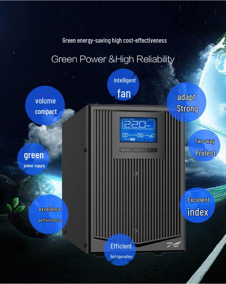 KSTAR YTR1106L Long-Life 6KVA/5.4KW UPS for Data Center Servers