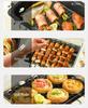 Liren Elektrischer Indoor-Grill mit Drehspieß & Grilltopf