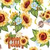 18Pcs Sunflower Hanging Swirls Decorations Sunflower Foil Swirls Ceiling Wall Decor for Birthday Party Wedding Baby Shower