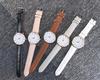 Mode Einfache Frauen Uhren Frau Damen Casual Leder Weibliche Uhr