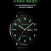 Swiss Genuine Watch Men's Waterproof Double Calendar Trend Star Non-mechanical Watch Quartz Watch New