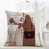 Novel Classical Strange Stories Cushion Cover Daily Washable Linen Pillowcase Soft For Sofa Bed Home Room Decor