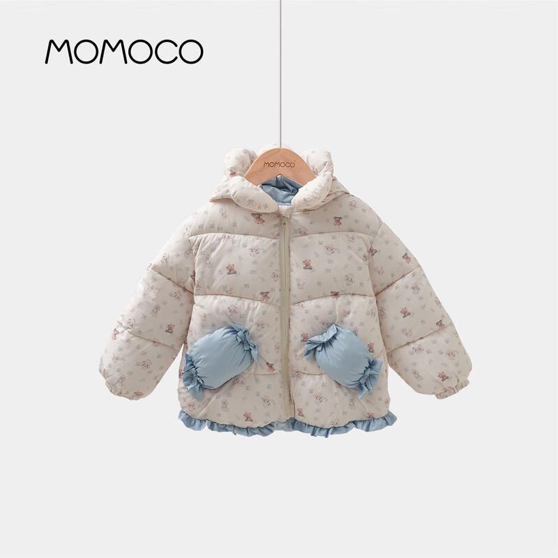 Стильная зимняя утепленная куртка для девочек MOMOCO 105