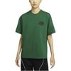 Nike Drop Shoulder Sleeve T Shirt Unisex Green FZ7621-341