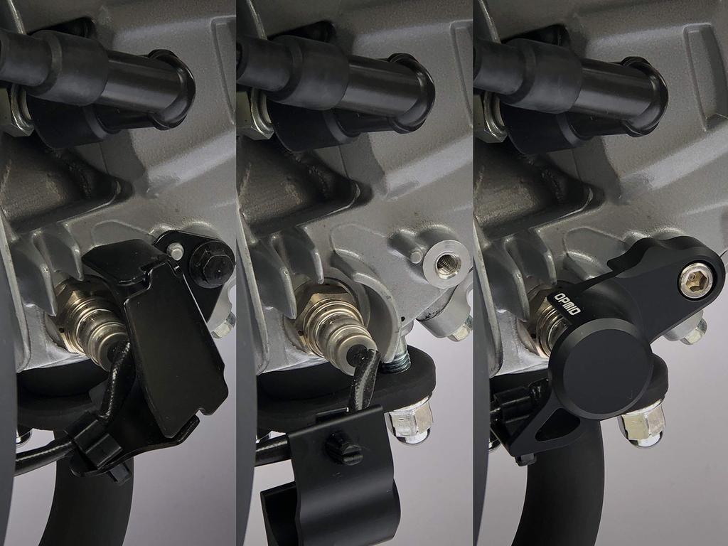 Opmid CNC O2 Sensor Guard Black Monkey 125 Grom A1002BK