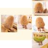 Cute New Potato Doll Pendant Plush Toy In Sour Cucumber Color 10cm Height 0.01kg Weight