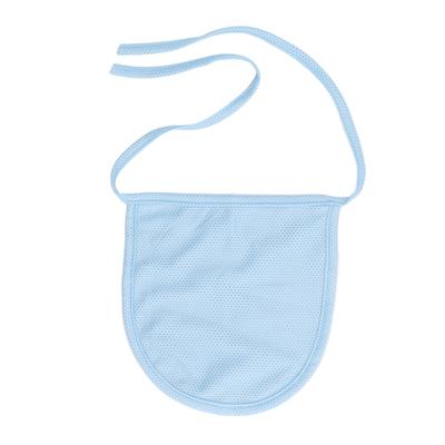 Neck Trachea Cover Double Layer Breathable Adjustable Length Tracheotomy Dust Cover Stoma Guard Blue
