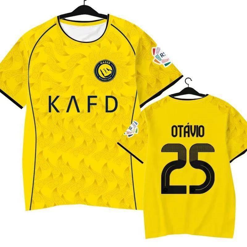 Mens Cristiano Ronaldo Riyadh Season ''-'' Soccer T-Shirt Quick-Dry Short Sleeve Crew Neck Tee Loose Fit Casual Wear