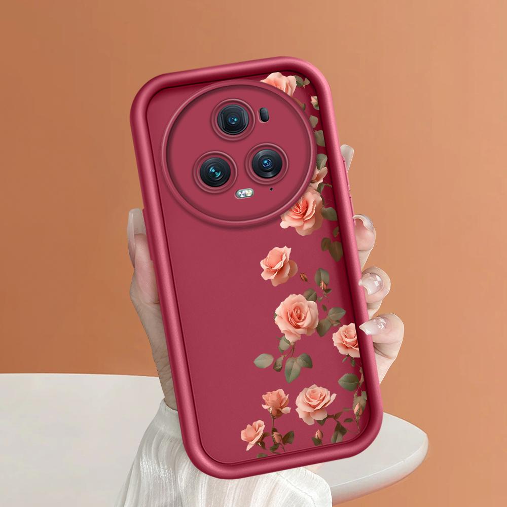 Soft Silicone Square Ladder Printing Pattern Phone Casing Full Cover Camera Shockproof Protection Rubber Case for Huawei Honor