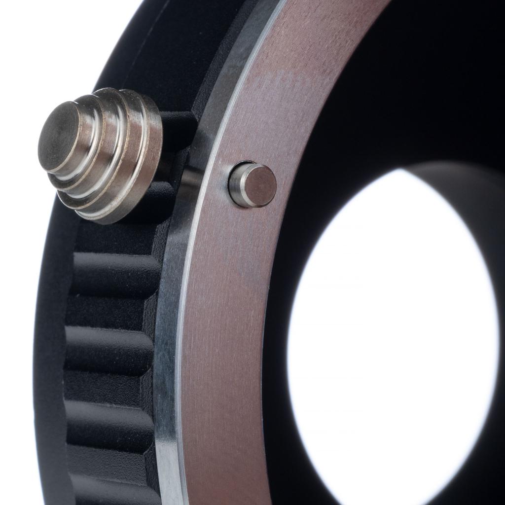Rosfix Adapter C-Mount do Aparatu Canon EOS – Kompatybilność z Obiektywami EF i EF-S | Precyzyjna Metalowa Konstrukcja | Ręczne Sterowanie Ostrością