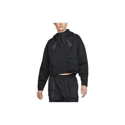 Sportswear Therma-FIT ADV Tech Pack Solid Pocket Half-Zip Hoodie Women Hoodies Black DV8238-010