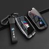 Car Key Case Cover Protector Shell For BMW I7 X7 G07 LCI iX I20 X1 U11 7 Series G70 G09 XM U06 G81 M3 2023 Keyless Accessories