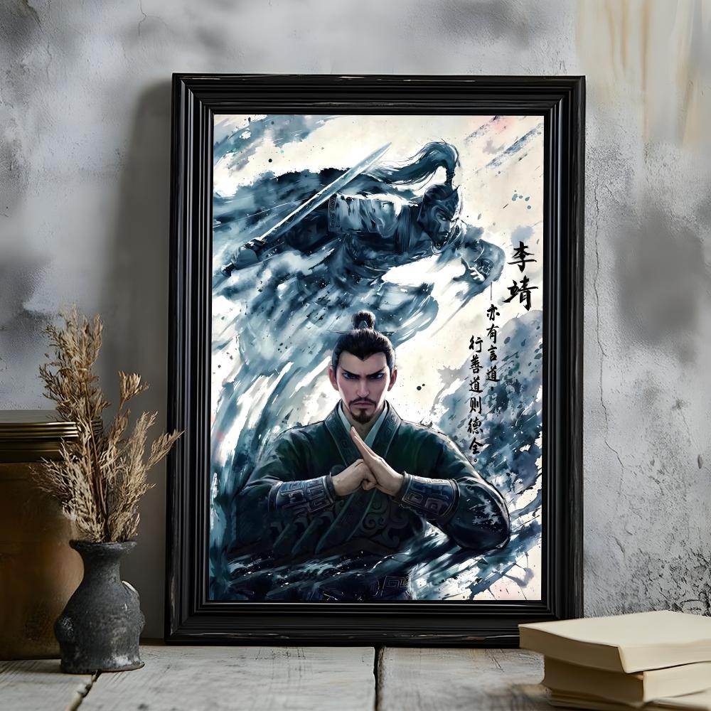 Nezha Demon Child Stirs the Sea Poster HD Versatile Waterproof Wall Art Self-Adhesive Decor for Any Space Ideal Gift